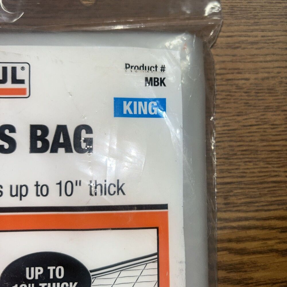 U-Haul King Size Mattress Bag for Moving Storage 96” x 78” x 10” New - Picture 2 of 5